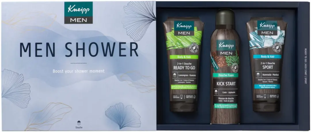 Kneipp Men Collection Luxe Geschenkset - 6 Stuks