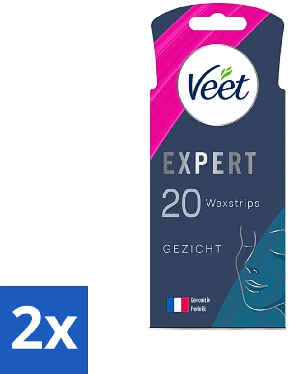 Veet Expert Ontharingsstrips Gezicht Gevoelige Huid