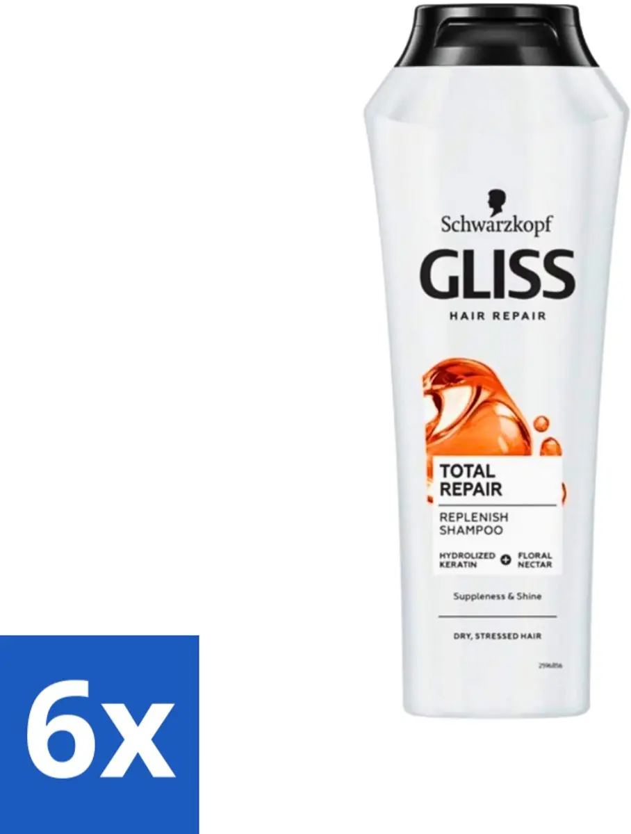 Gliss Kur Total Repair Shampoo 400ml