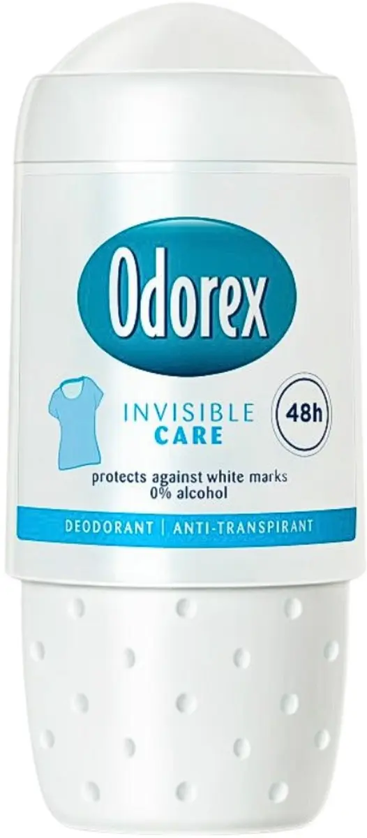 Odorex Deodorant Roller Invisible Care 50ml - 200ml (4x50ml)