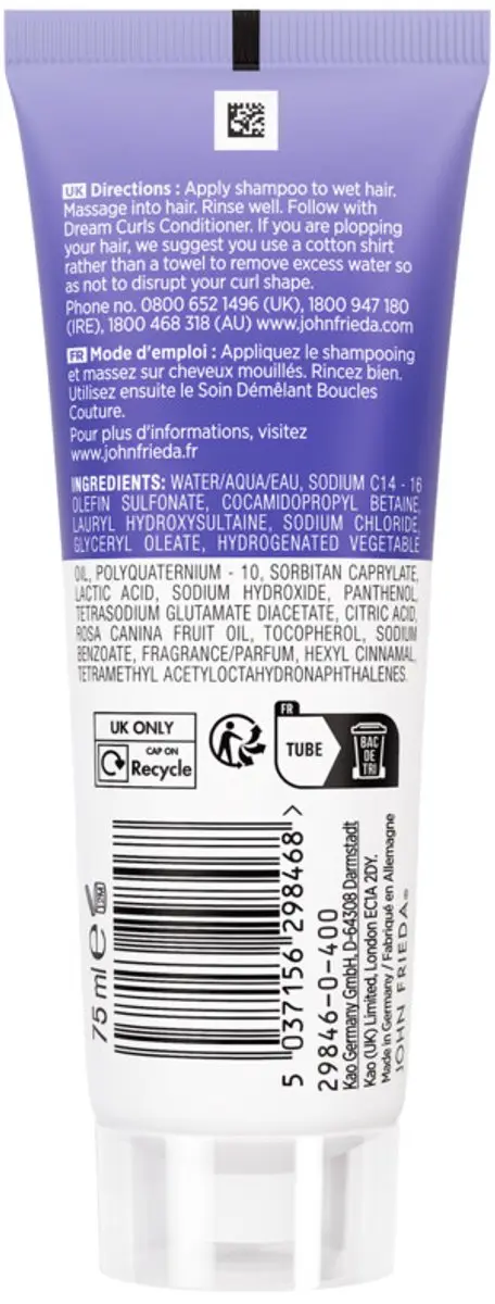John Frieda Frizz Ease Dream Curls Shampoo