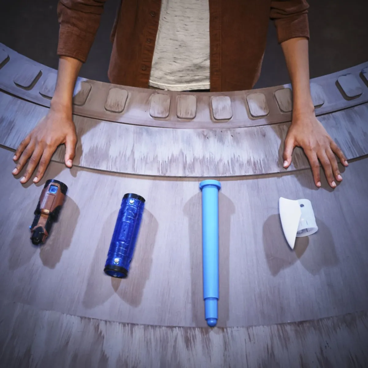 Star Wars Lightsaber Forge Kyber Core Obi-Wan Kenobi - Blauw