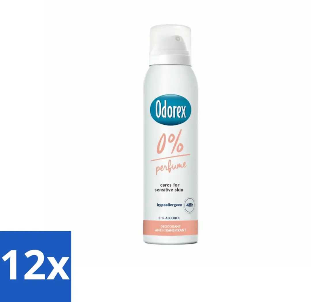 Odorex Deodorant Spray 0% Parfum 150ml