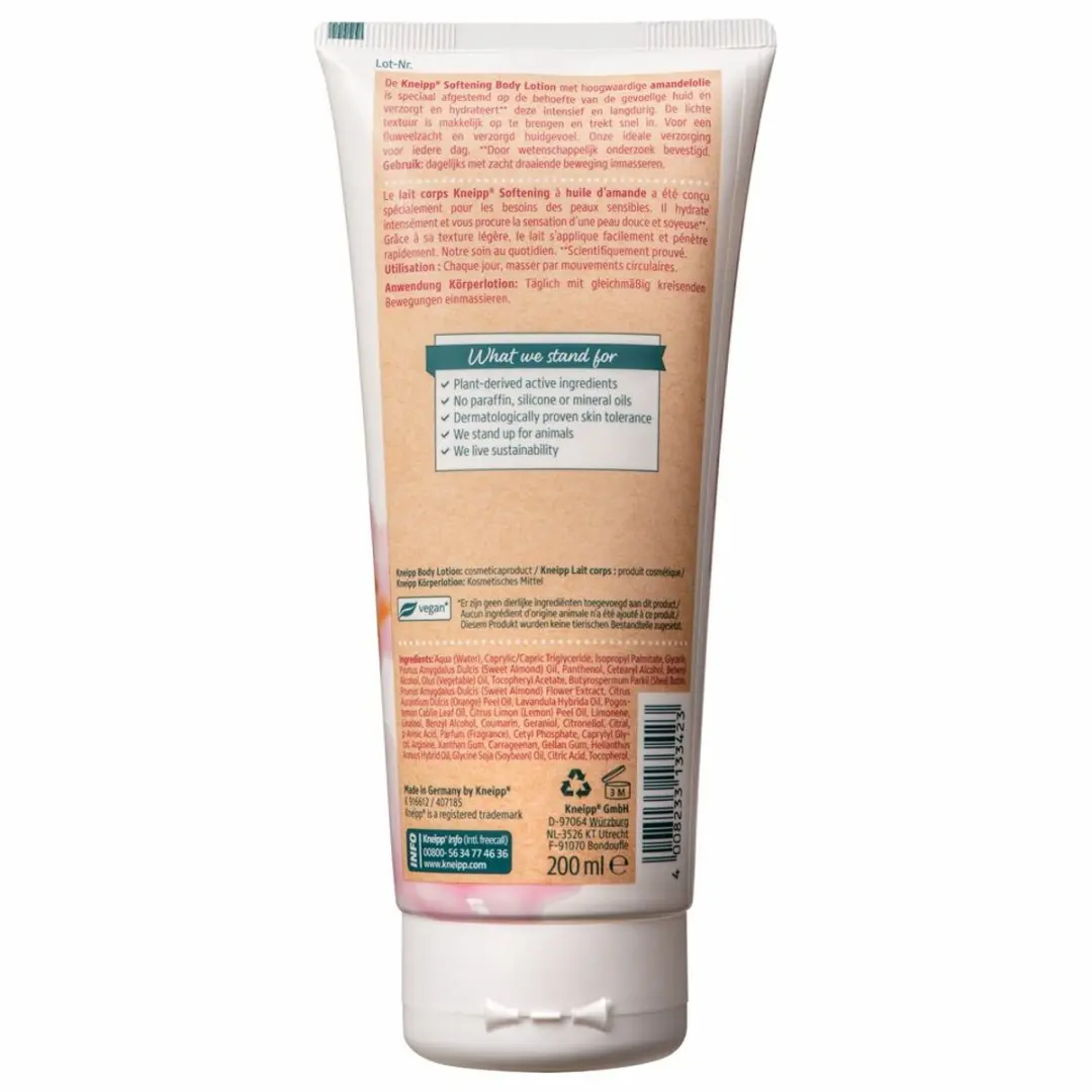 Kneipp Bodylotion Soft Skin Amandelbloesem 200ml - 15 Stuks