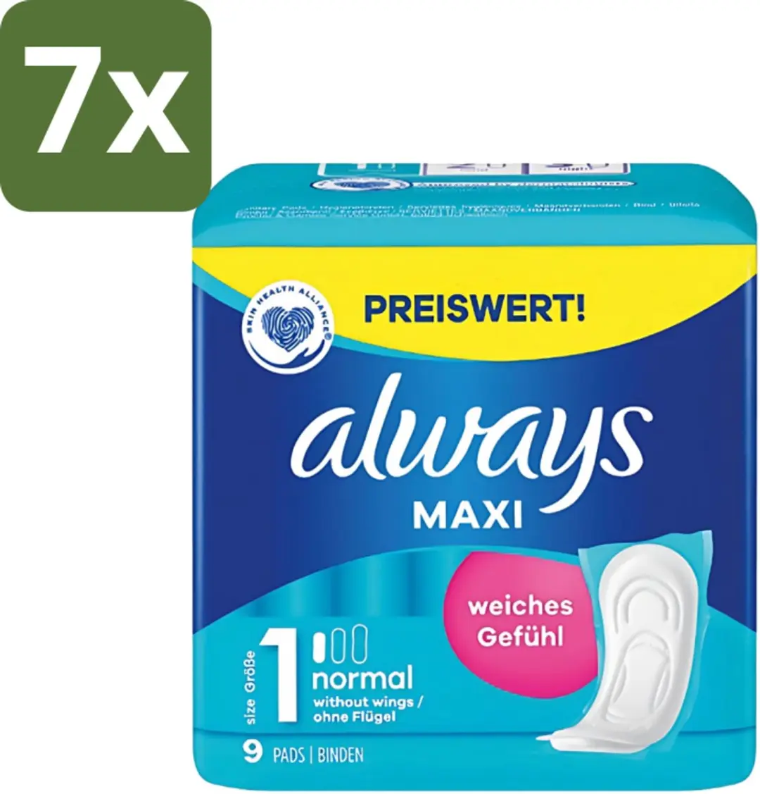 Always Maxi Maandverband Maat 1