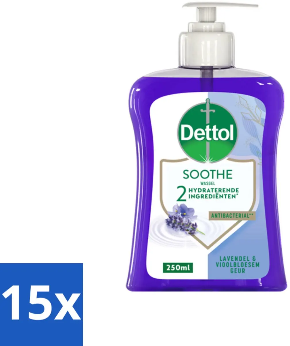 Dettol Handzeep Soothe Lavendel & Vioolbloesem 250ml