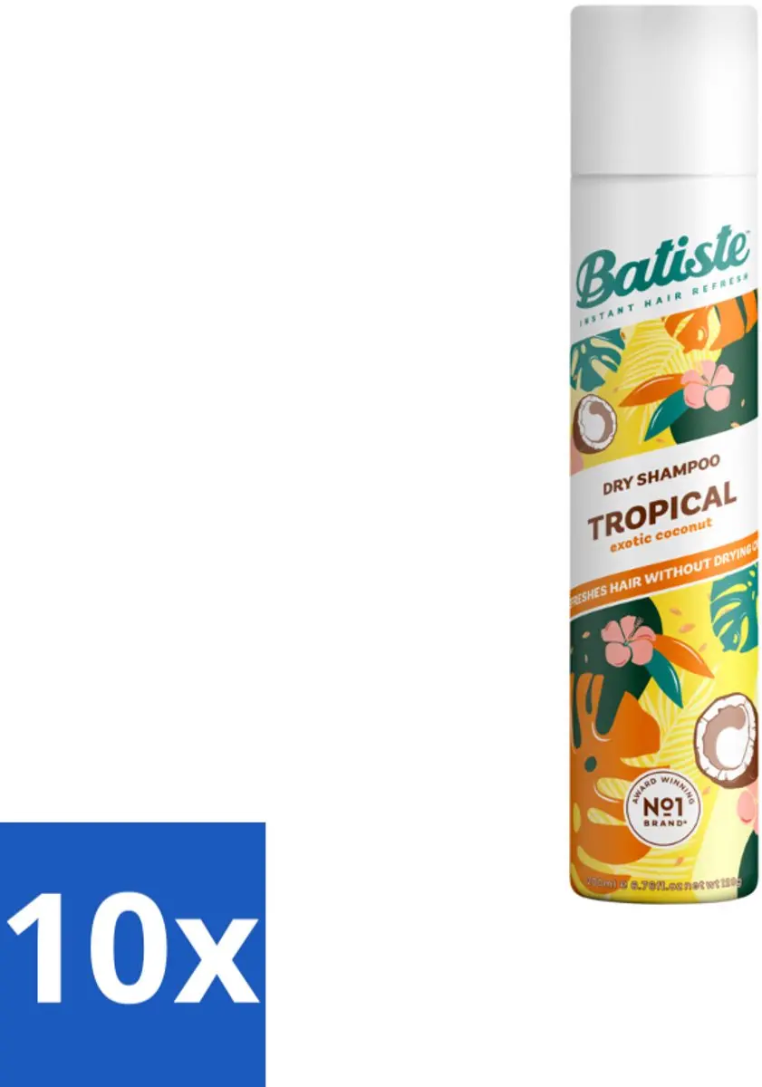 Batiste Tropical Droogshampoo 200ml