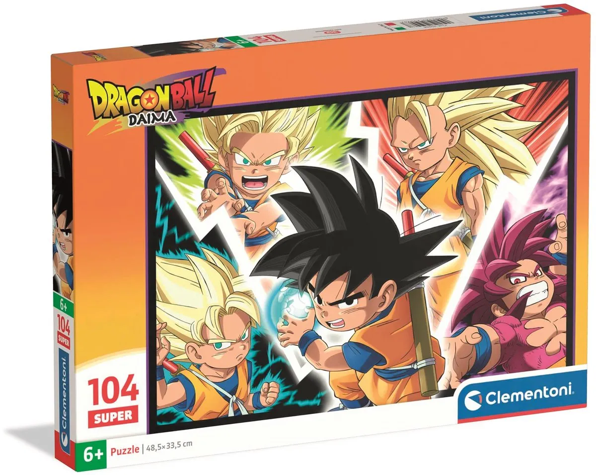 Clementoni Dragon Ball Daima Puzzel 104 Stuks - Multikleur