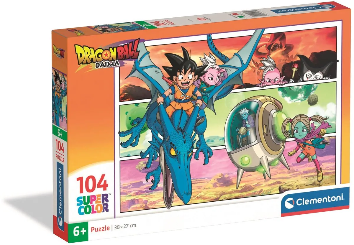 Clementoni Dragon Ball Daima Puzzel 104 Stuks