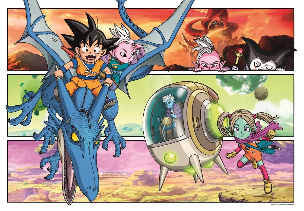 Clementoni Dragon Ball Daima Puzzel 104 Stuks - Multikleur