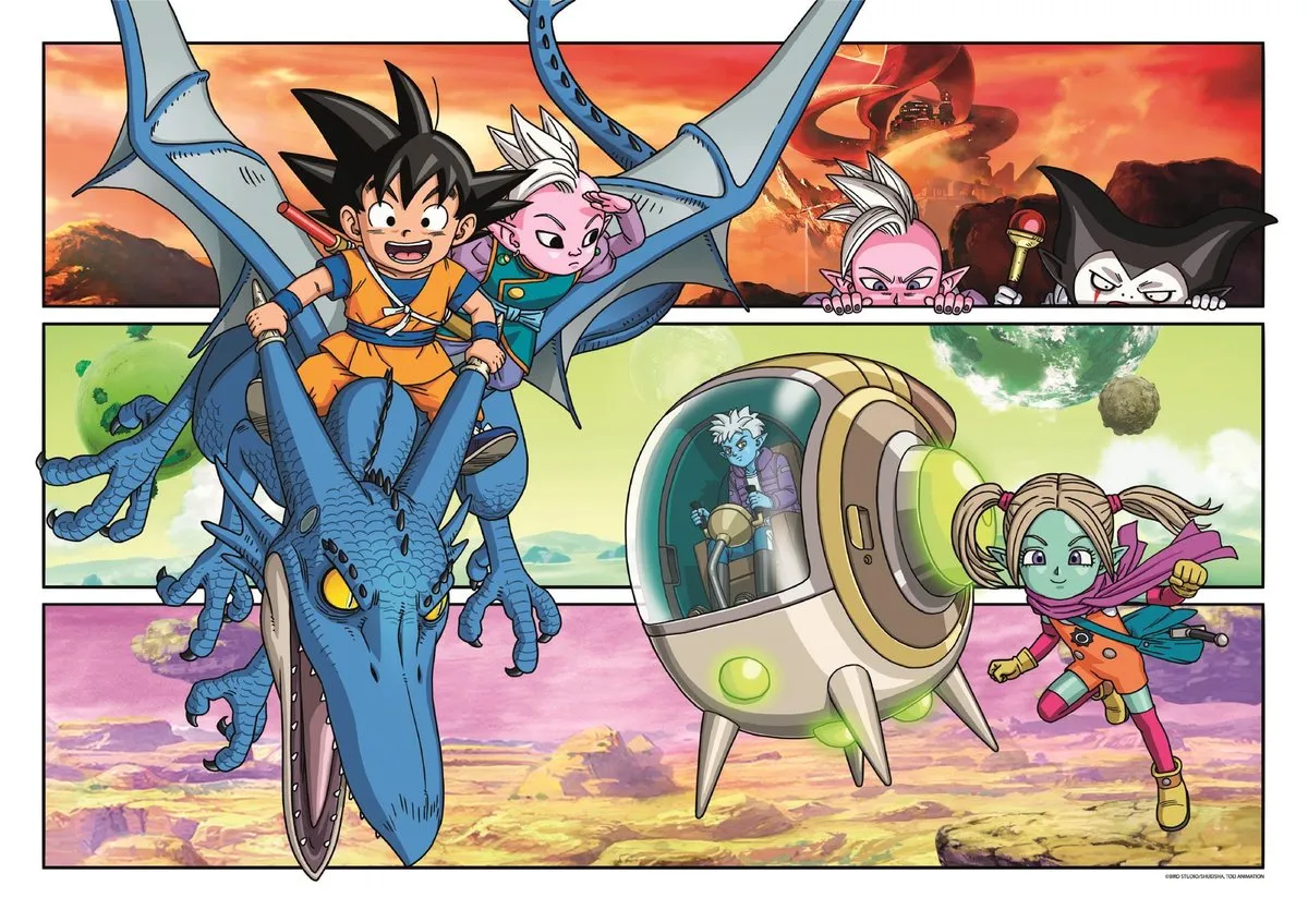Clementoni Dragon Ball Daima Puzzel 104 Stuks - Multikleur