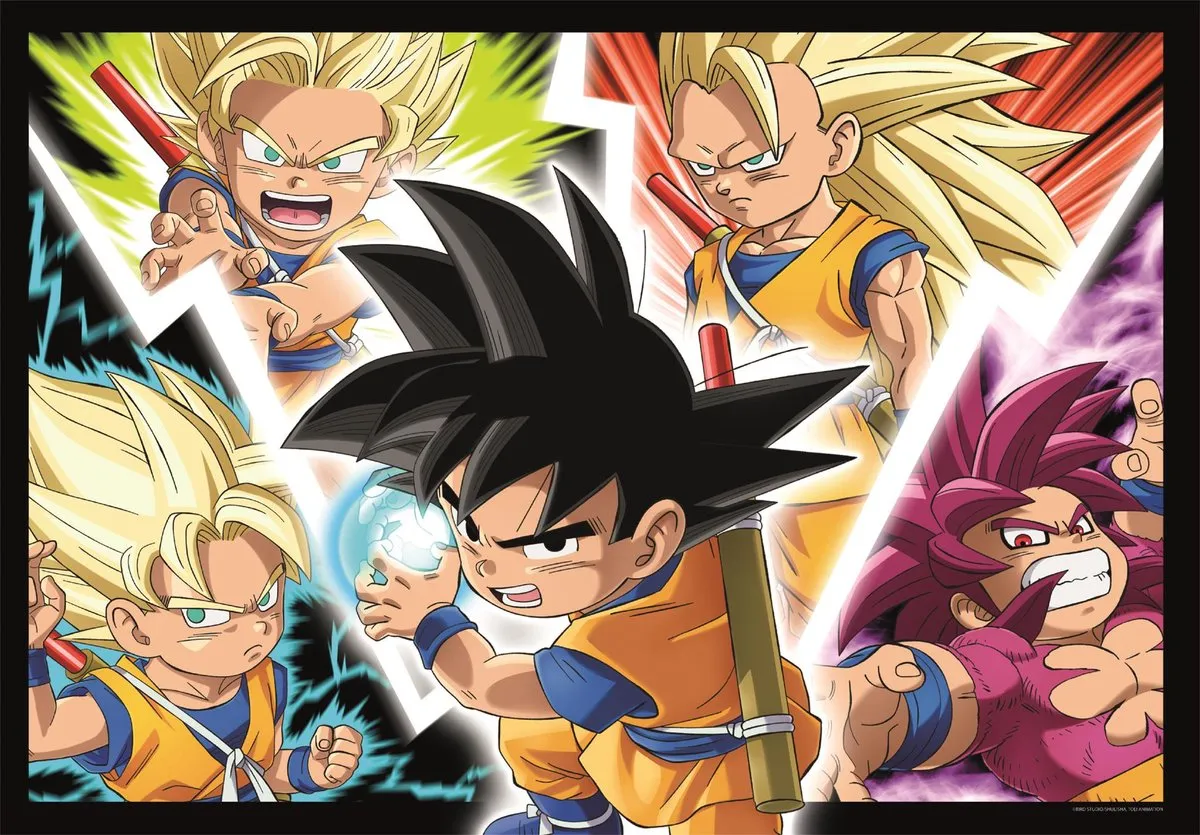 Clementoni Dragon Ball Daima Puzzel 104 Stuks - Multikleur - afbeelding 6 van 6