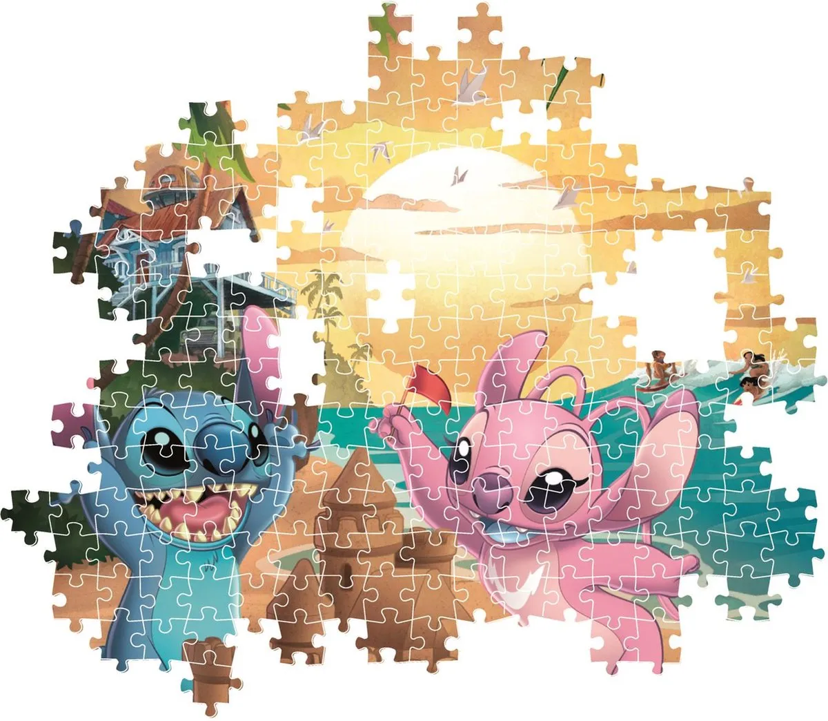 Clementoni Disney Stitch Puzzel 500 Stukjes - Multikleur