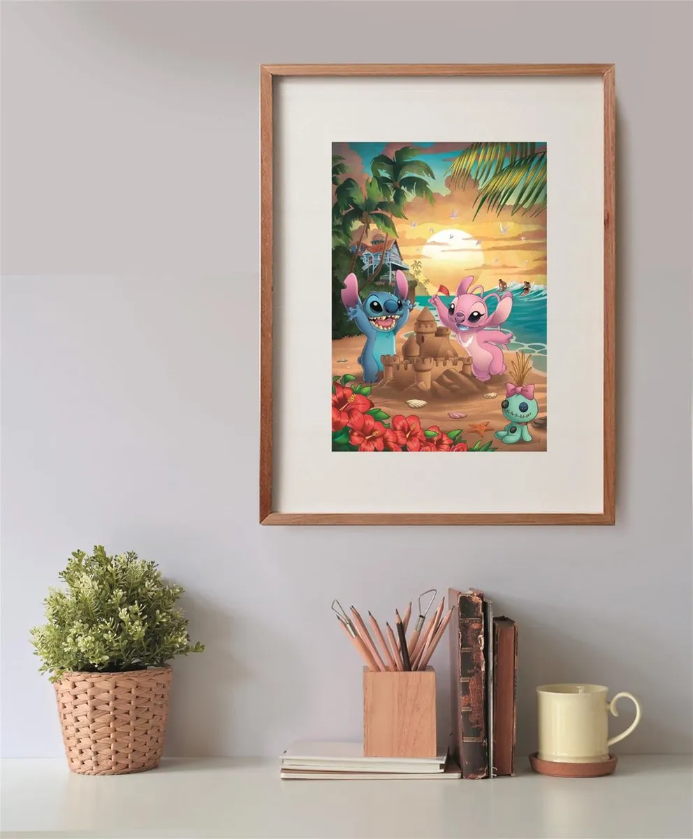 Clementoni Disney Stitch Puzzel 500 Stukjes - Multikleur - afbeelding 6 van 6