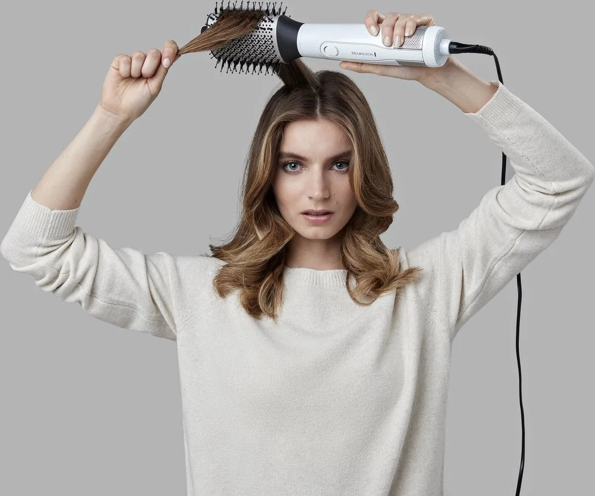 Remington Hydraluxe AS8901 Ovale Föhnborstel 1200W - Wit