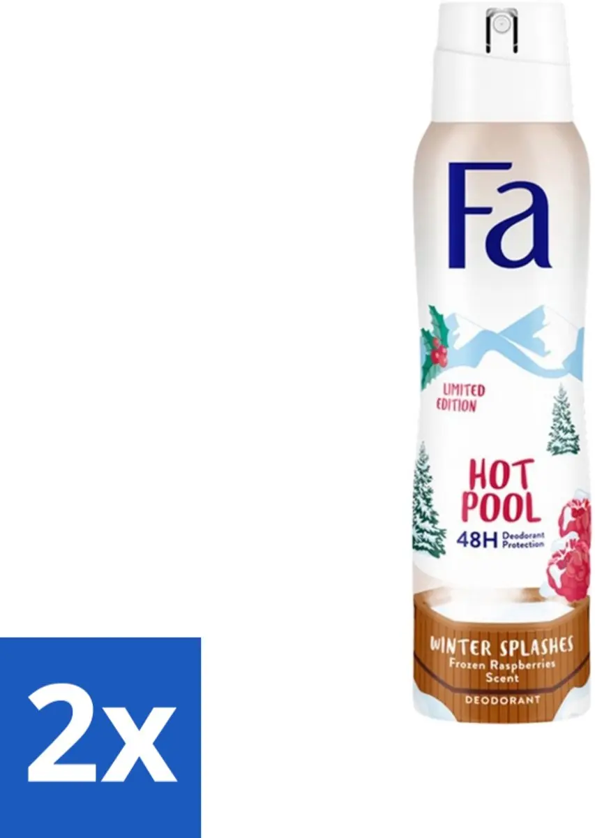 Fa Deospray Winter Splashes Frozen Raspberry 300ml