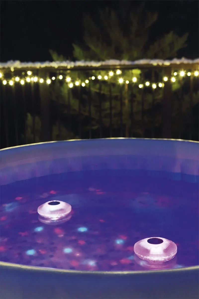 Bestway Drijvende LED Verlichting 58419/24 - Wit