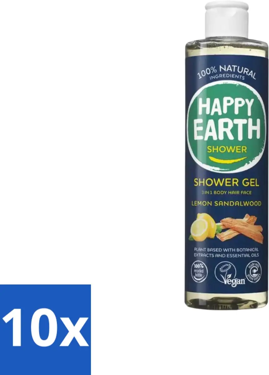 Happy Earth Men Protect Douchegel 300ml