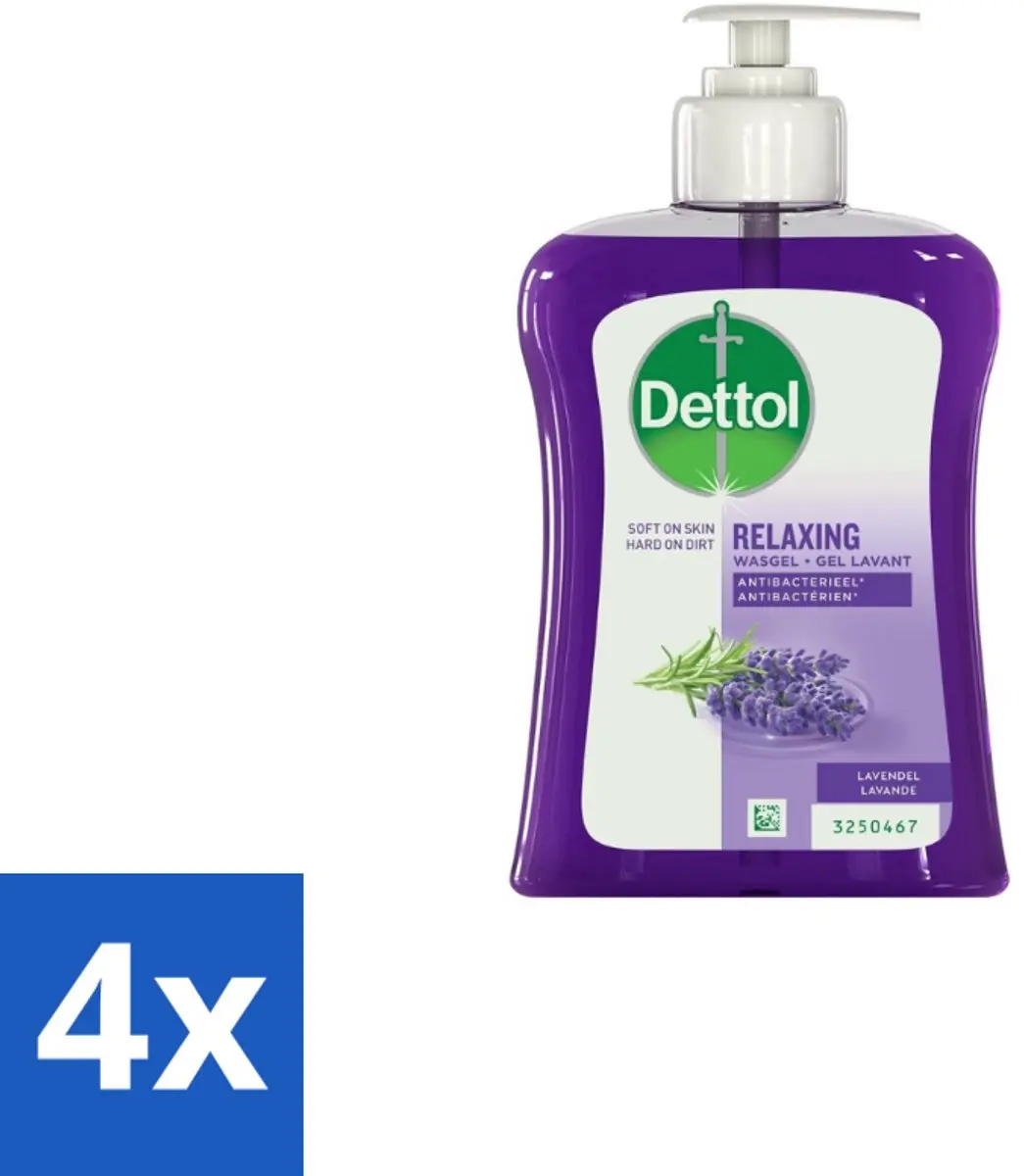 Dettol Handzeep Verzachtend Lavendel 250ml