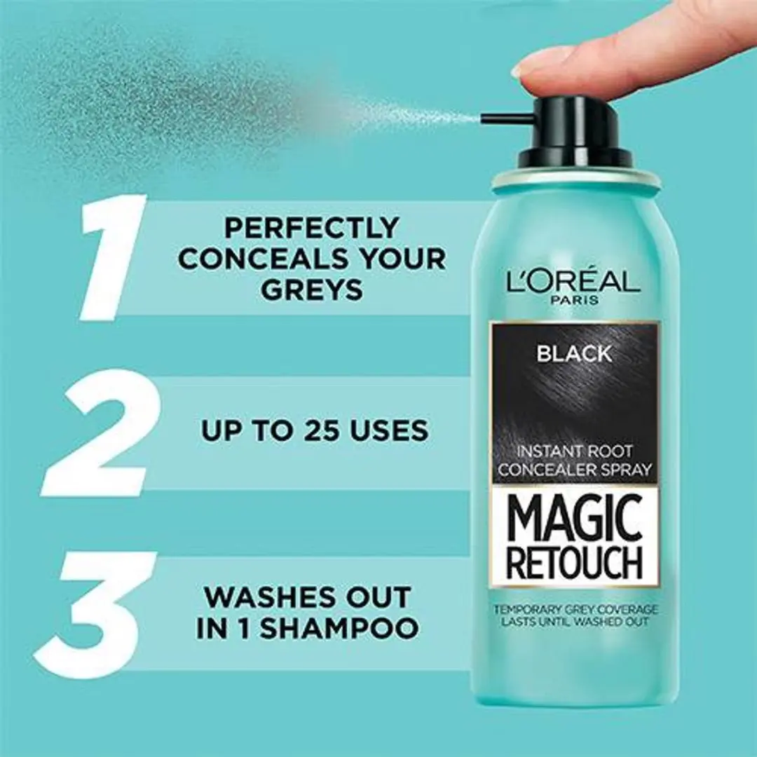 L'Oréal Professionnel Magic Retouch 1 Zwart 75ml