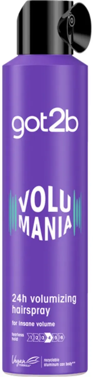 Got2B Volumania Haarspray 300ml - Bulkverpakking 25 Stuks