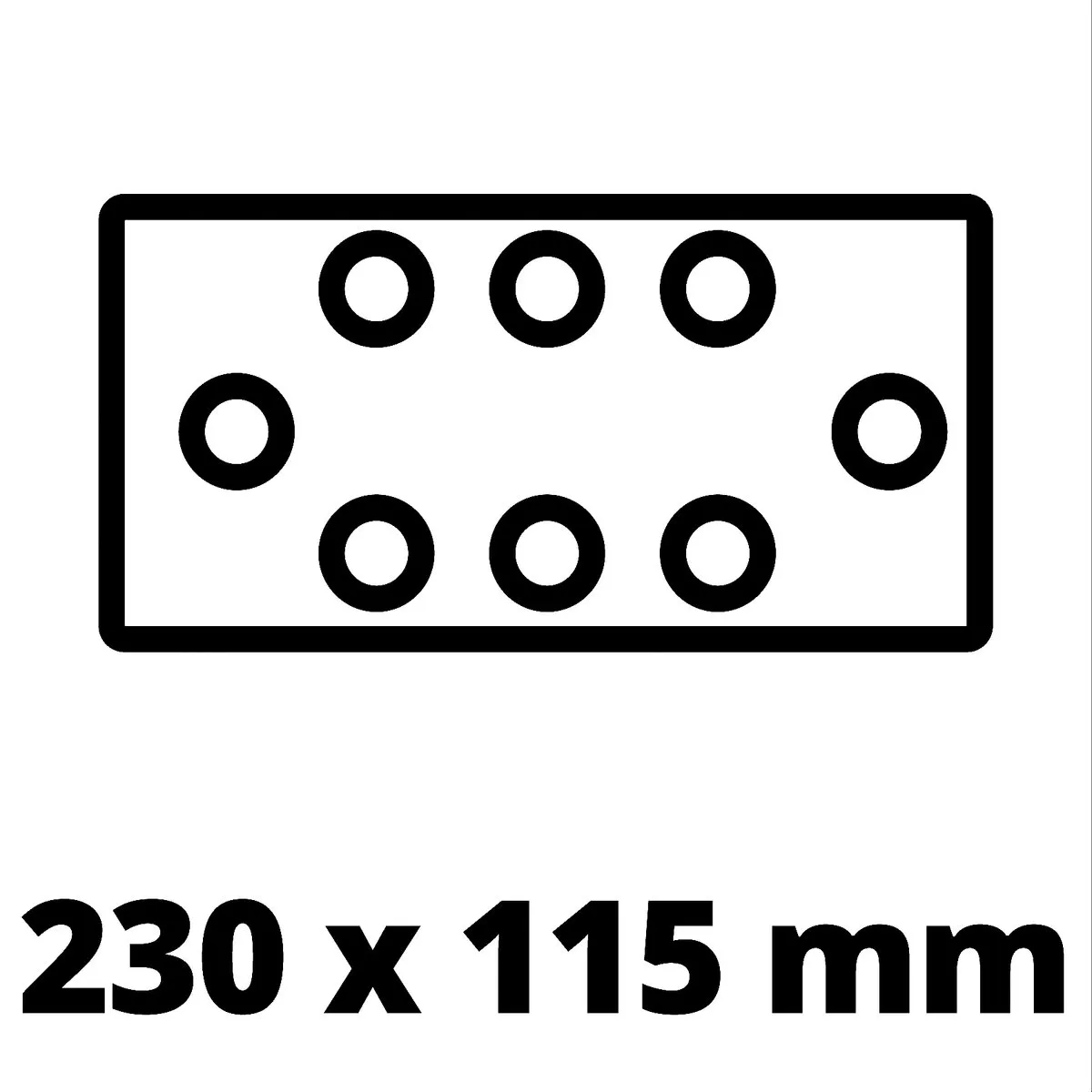 Einhell TE-OS 18/230 Li Solo Vlakschuurmachine - Power X-Change - 22.000 r/min