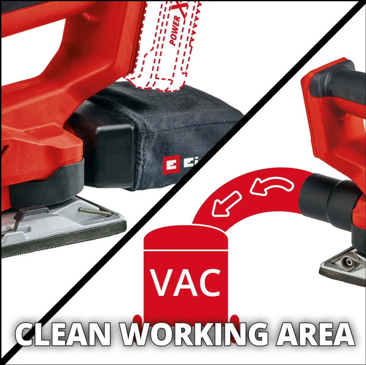 Einhell TE-OS 18/230 Li Solo Vlakschuurmachine - Power X-Change - 22.000 r/min