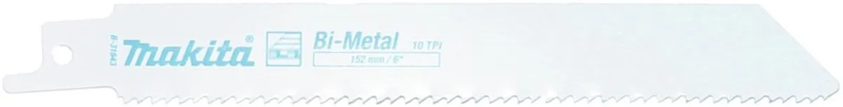Makita Reciprozaagblad B-31843 - Hout/Metalen 132mm - afbeelding 2 van 2