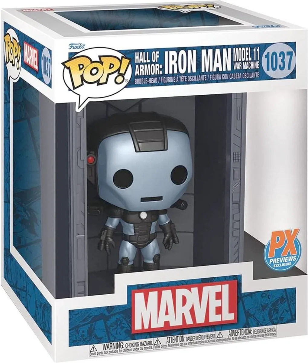 Funko Marvel POP! Deluxe Iron Man & War Machine - 9 cm - Multicolor