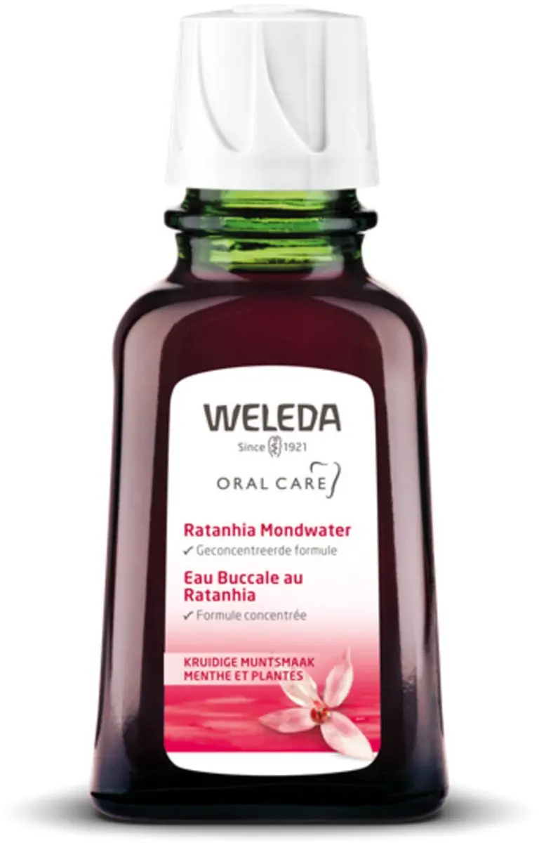 Weleda Ratanhia Mondwater Geconcentreerd 100ml - 2 Stuks