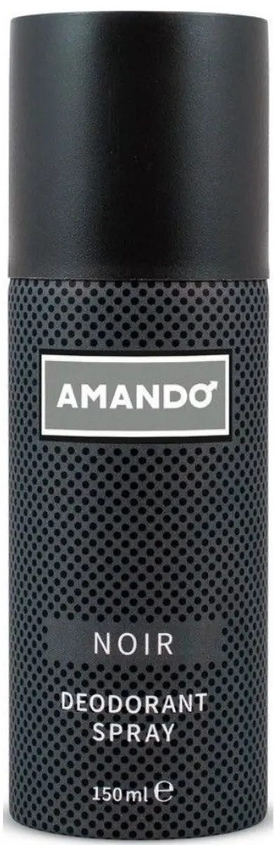 Amando Noir Deodorant Spray 150ml - 6 Stuks