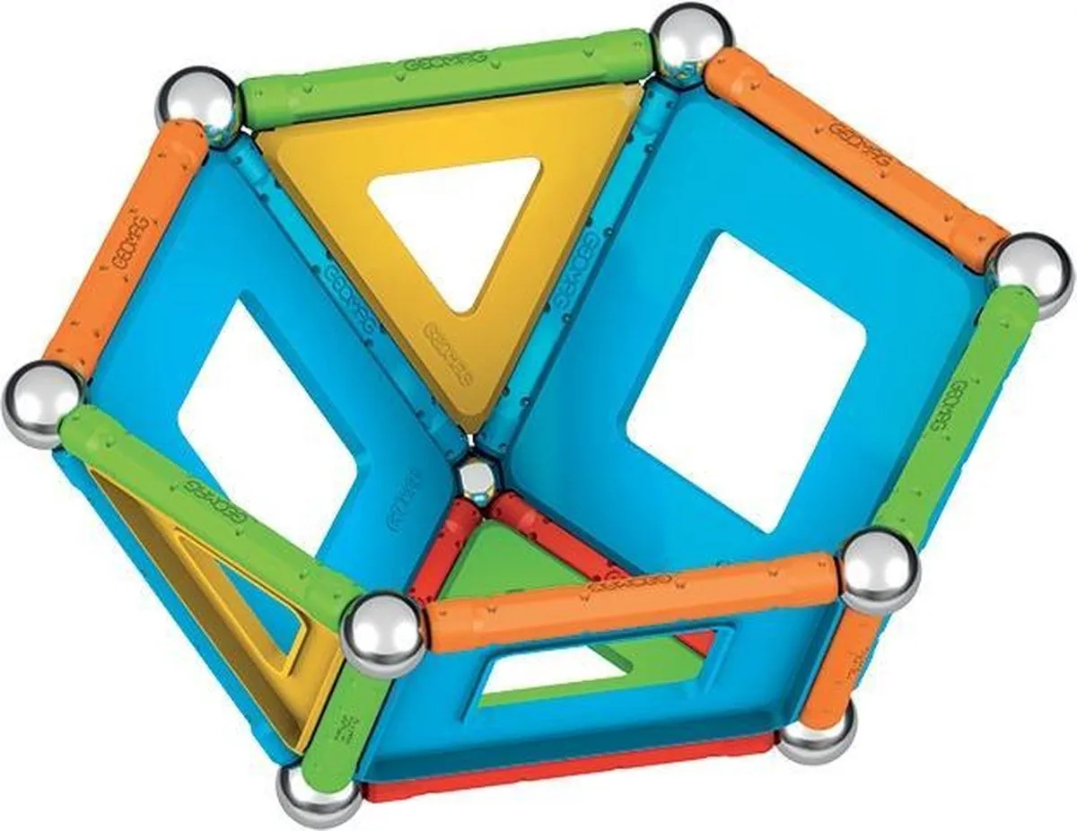 Geomag Supercolor Panels Constructor 52-delig - Multikleur