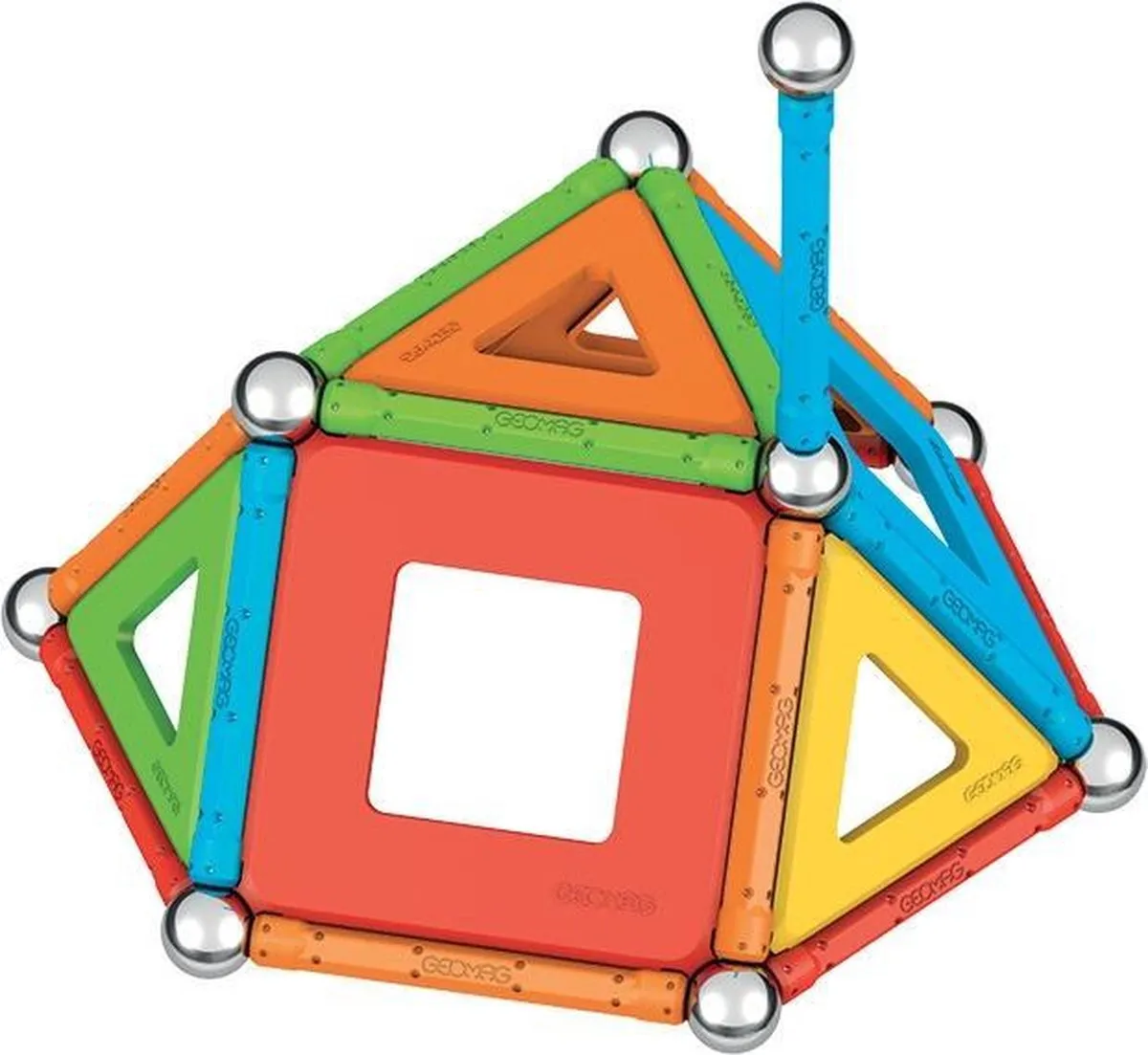 Geomag Supercolor Panels Constructor 52-delig - Multikleur - afbeelding 6 van 6