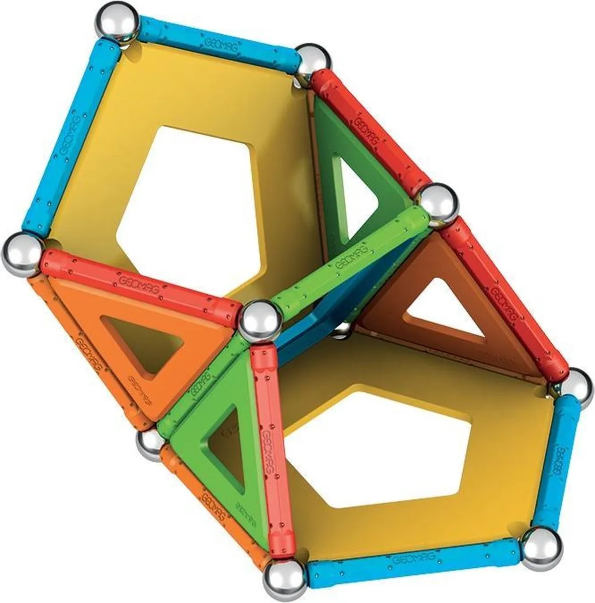 Geomag Supercolor Panels Constructor 52-delig - Multikleur