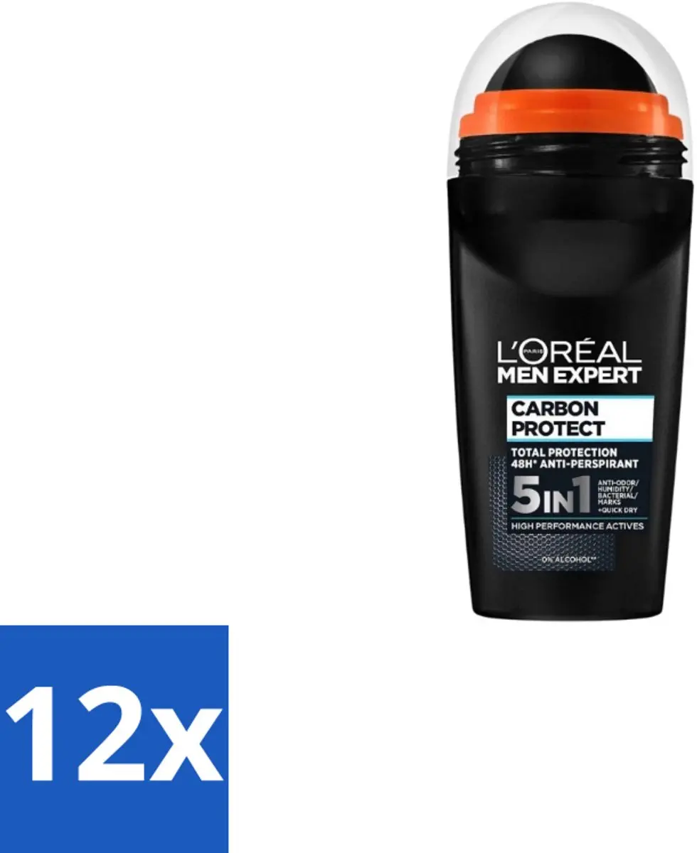 L'Oréal Paris Men Expert Carbon Protect Deodorant Roller 5-in-1