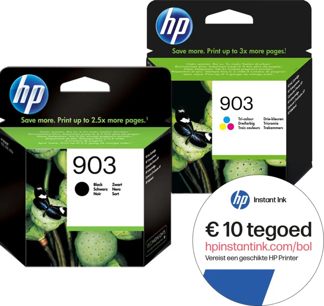 HP 903 Inktcartridge Zwart + Kleur