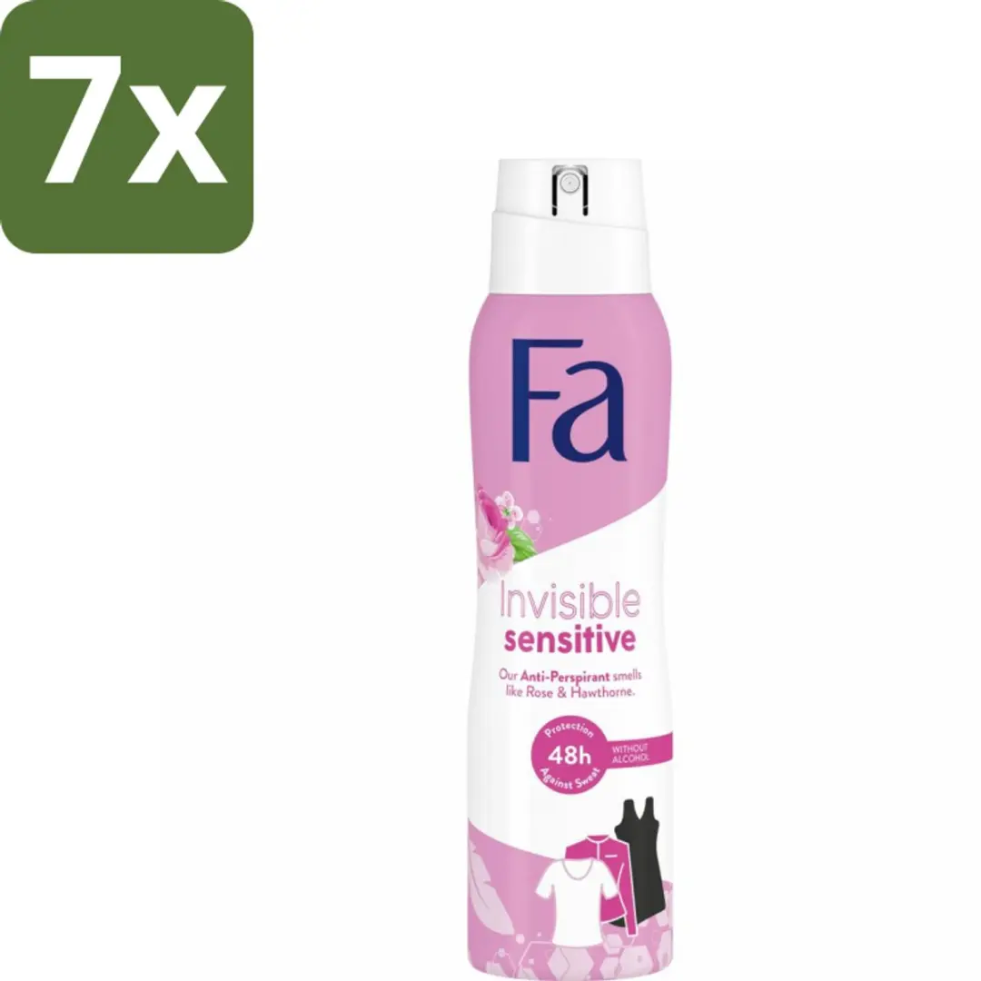 Fa Deodorant Spray Invisible Sensitive 150ml