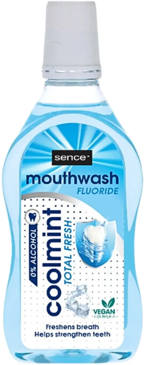 Sence Fresh Coolmint Mondwater 500ml - 3 Stuks