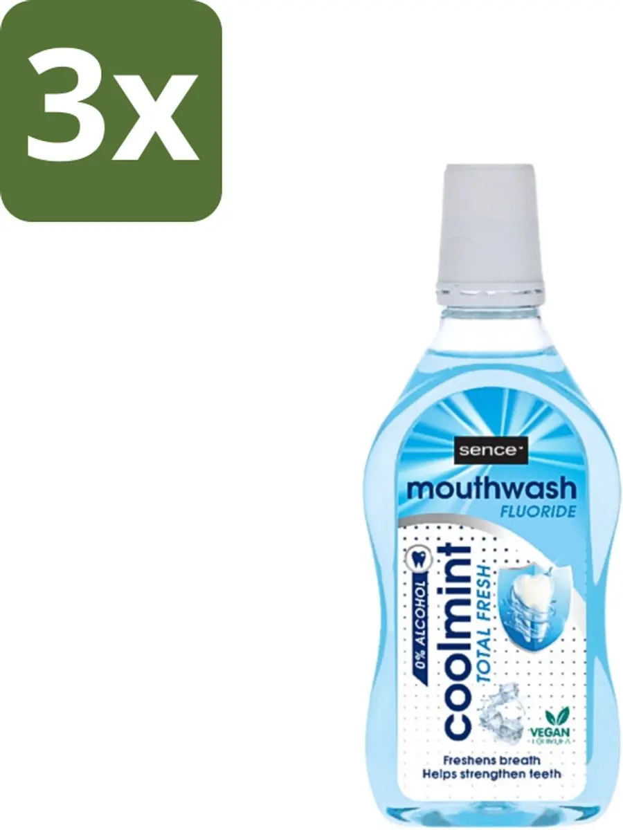Sence Fresh Coolmint Mondwater 500ml