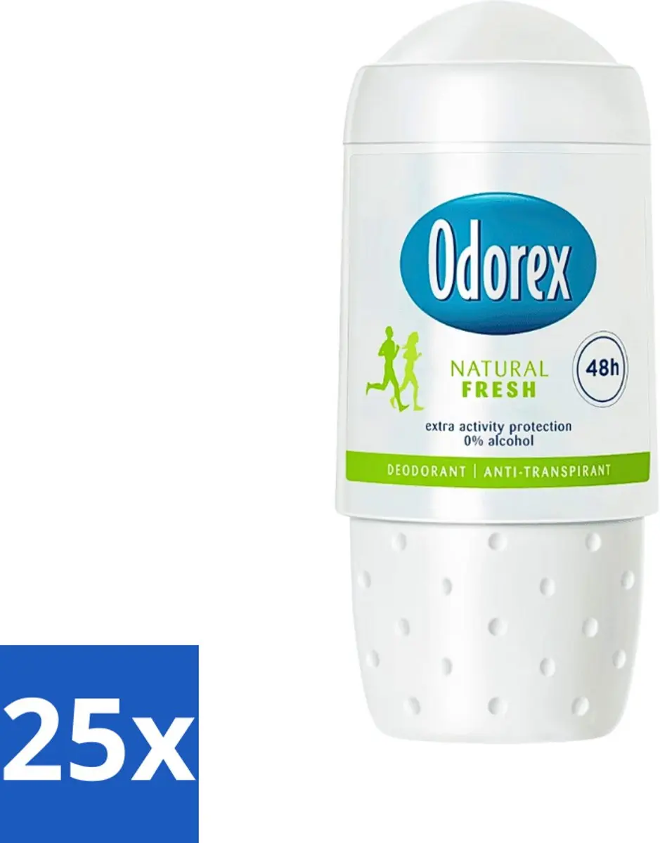 Odorex Natural Fresh Deodorant Roller 50ml