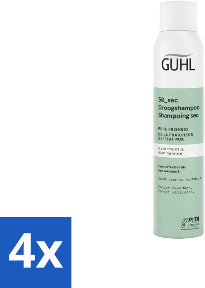 Guhl Droogshampoo Pure Frisheid 30 sec