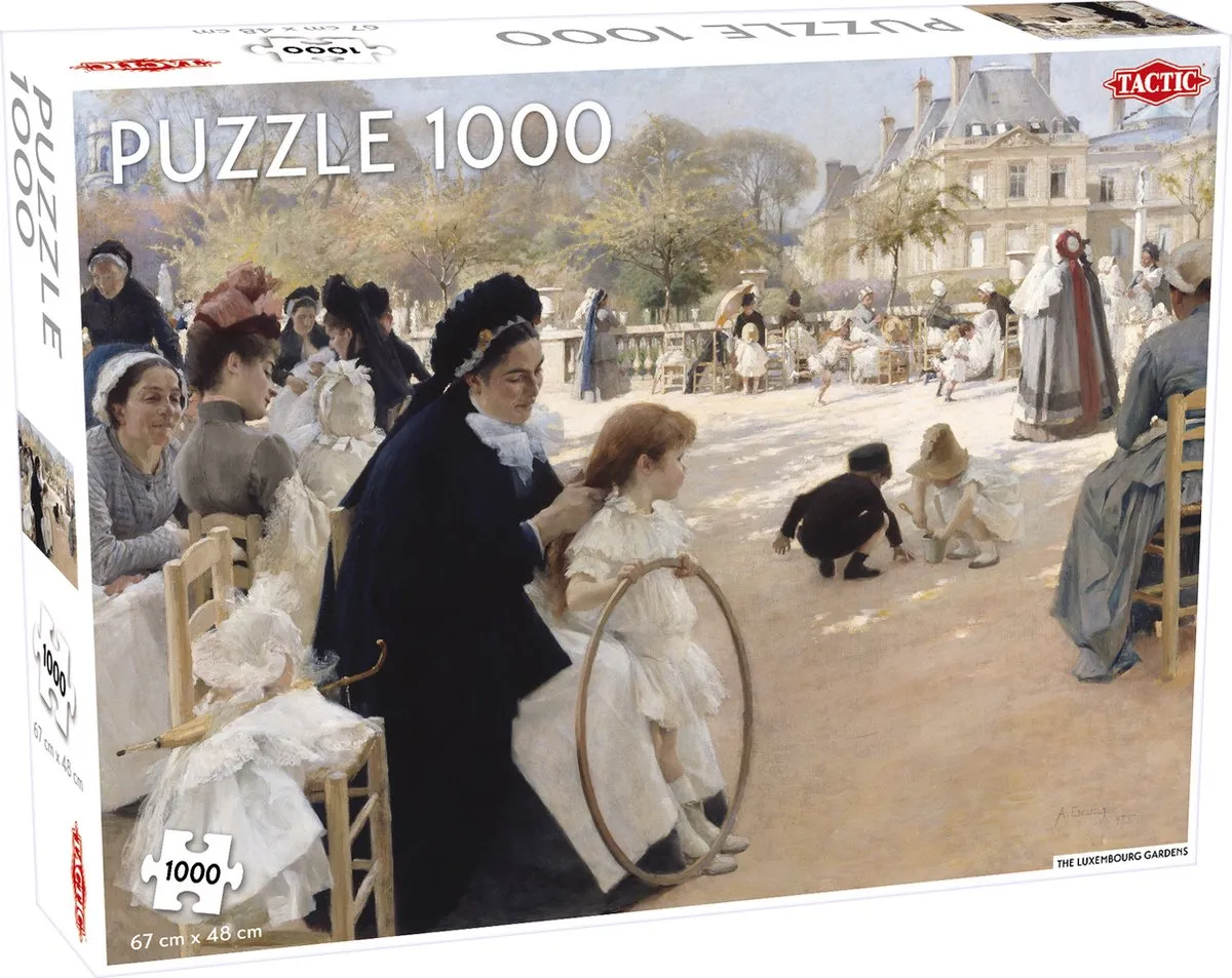 Tactic Luxenbourg Gardens 1000 Stuks Puzzel