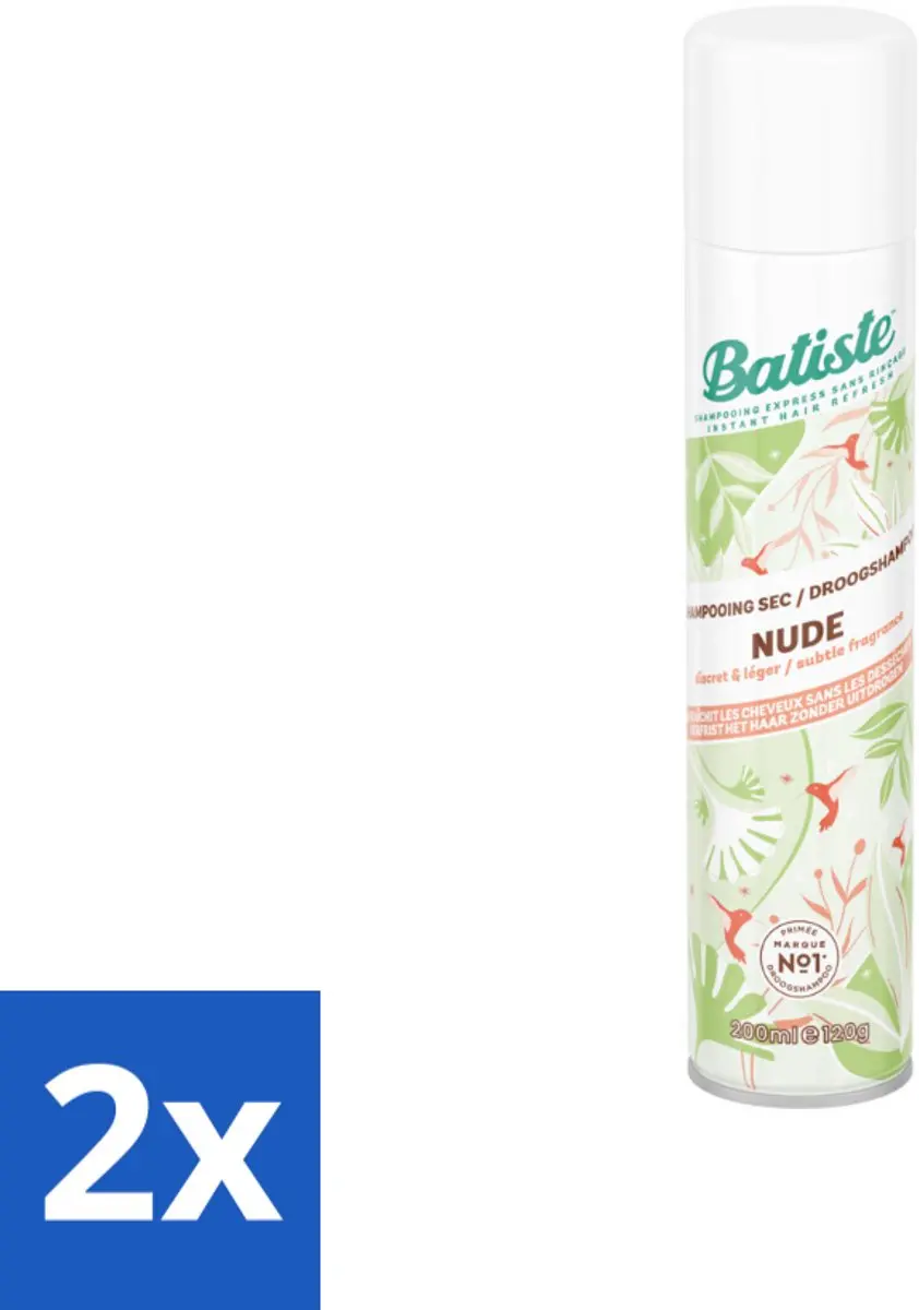 Batiste Nude Droogshampoo 200ml