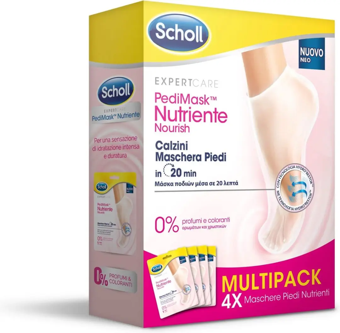 Scholl Pedi Mask Expert Care Velvet Smooth