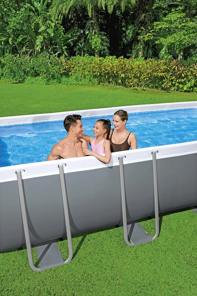 Bestway Steel Pro MAX Zwembadset 549x274x122cm - Grijs