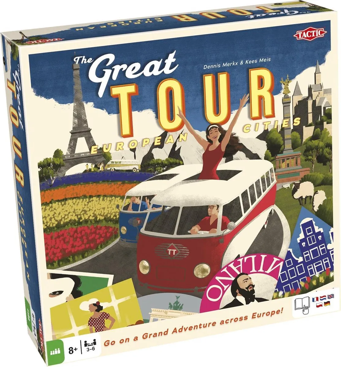 Tactic The Great Tour Bordspel - 3-6 Spelers