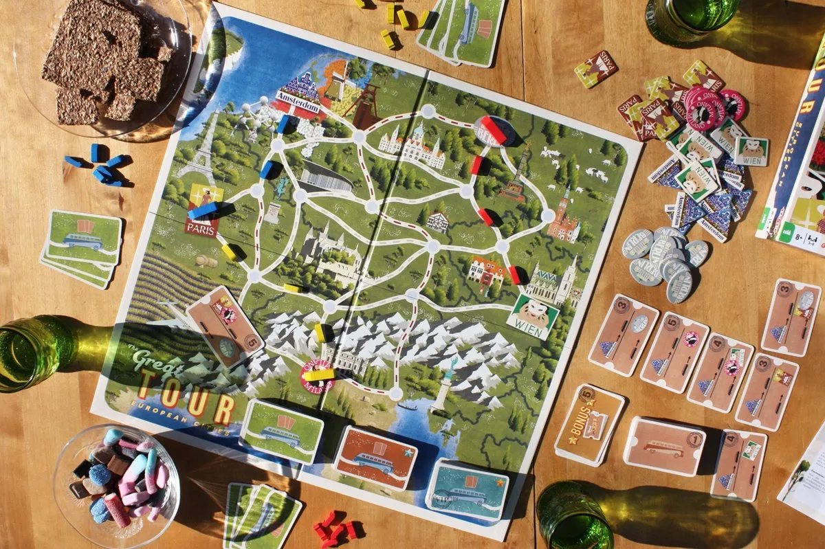 Tactic The Great Tour Bordspel - 3-6 Spelers
