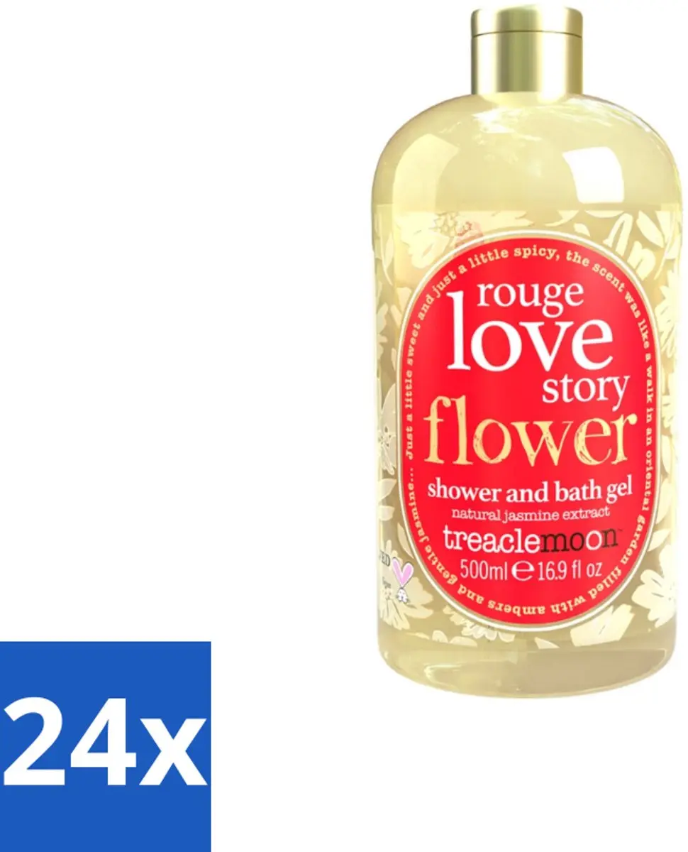Treaclemoon Rouge Love Story Bad- & Douchegel 500ml