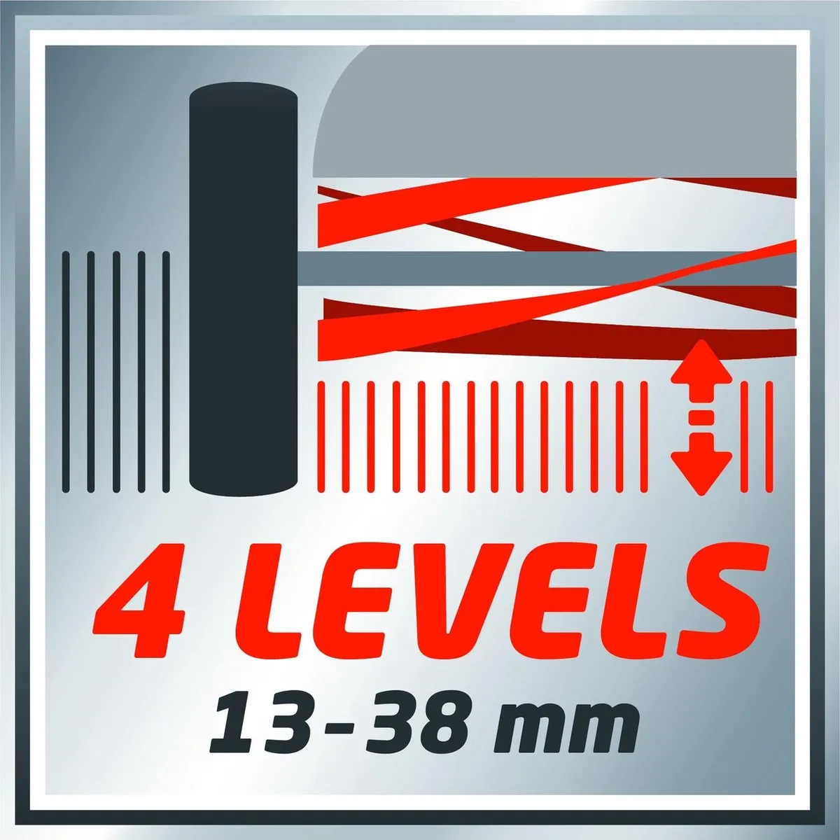 Einhell GE-HM 38 S Handgrasmaaier - 38cm - 26L - afbeelding 6 van 6