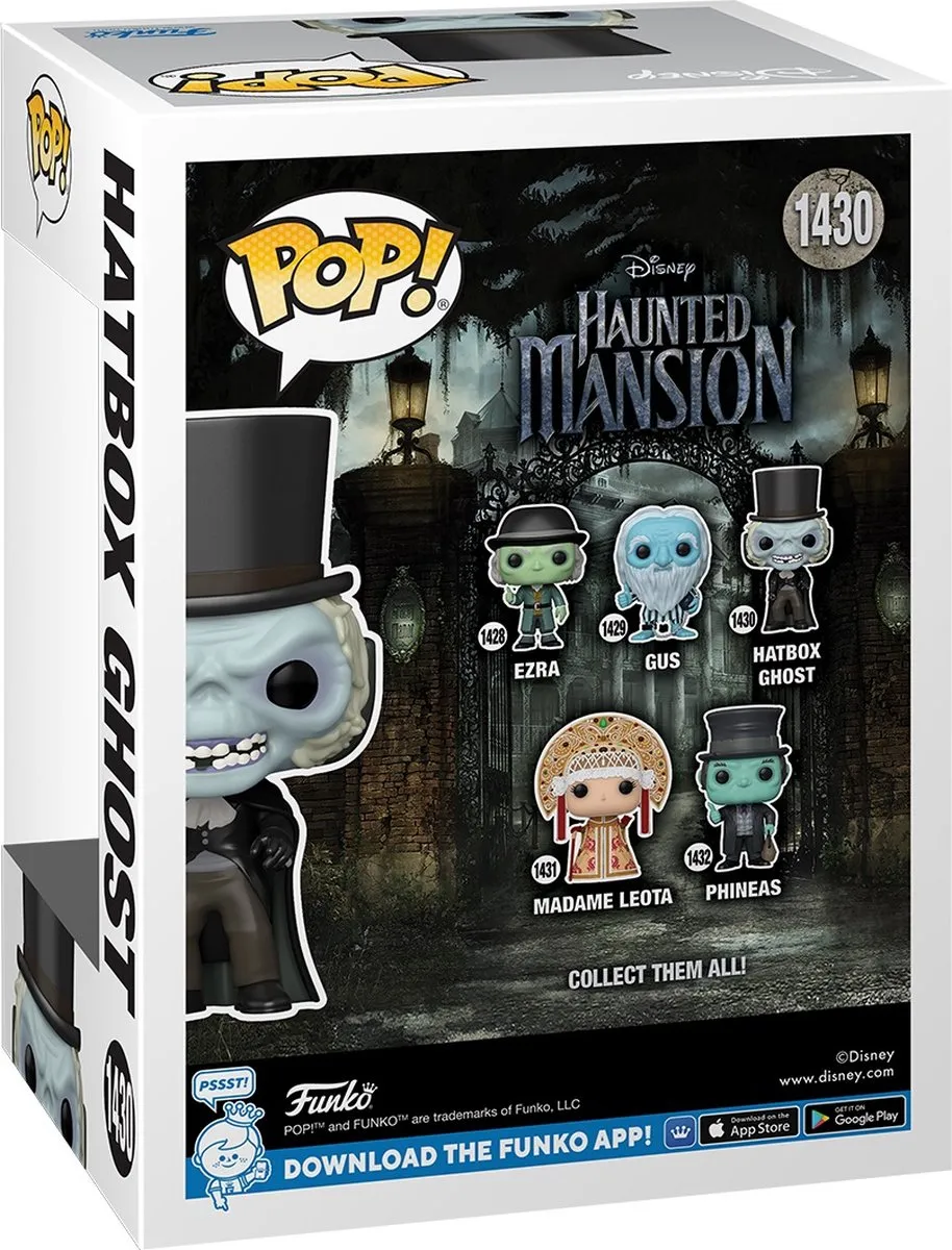 Funko POP! Hatbox Ghost 72367 Verzamelfiguur - 9cm - Multicolours